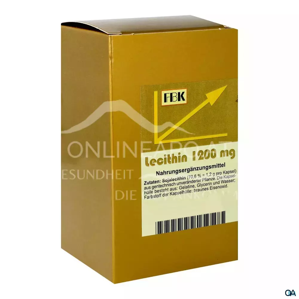 FBK-Pharma Lecithin 1200 mg Kapseln