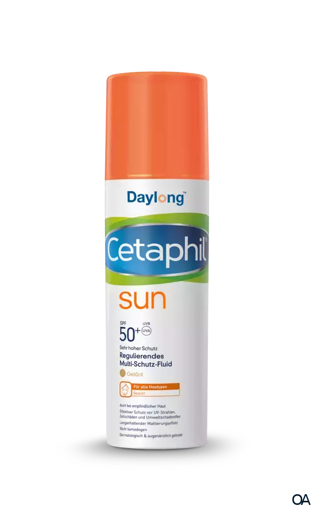 Cetaphil® Sun Daylong™ Regulierendes Multi-Schutz-Fluid Gesicht getönt SPF 50+ Cetaphil® Sun Daylong™ Regulierendes Multi-Schutz-Fluid Gesicht getönt SPF 50+