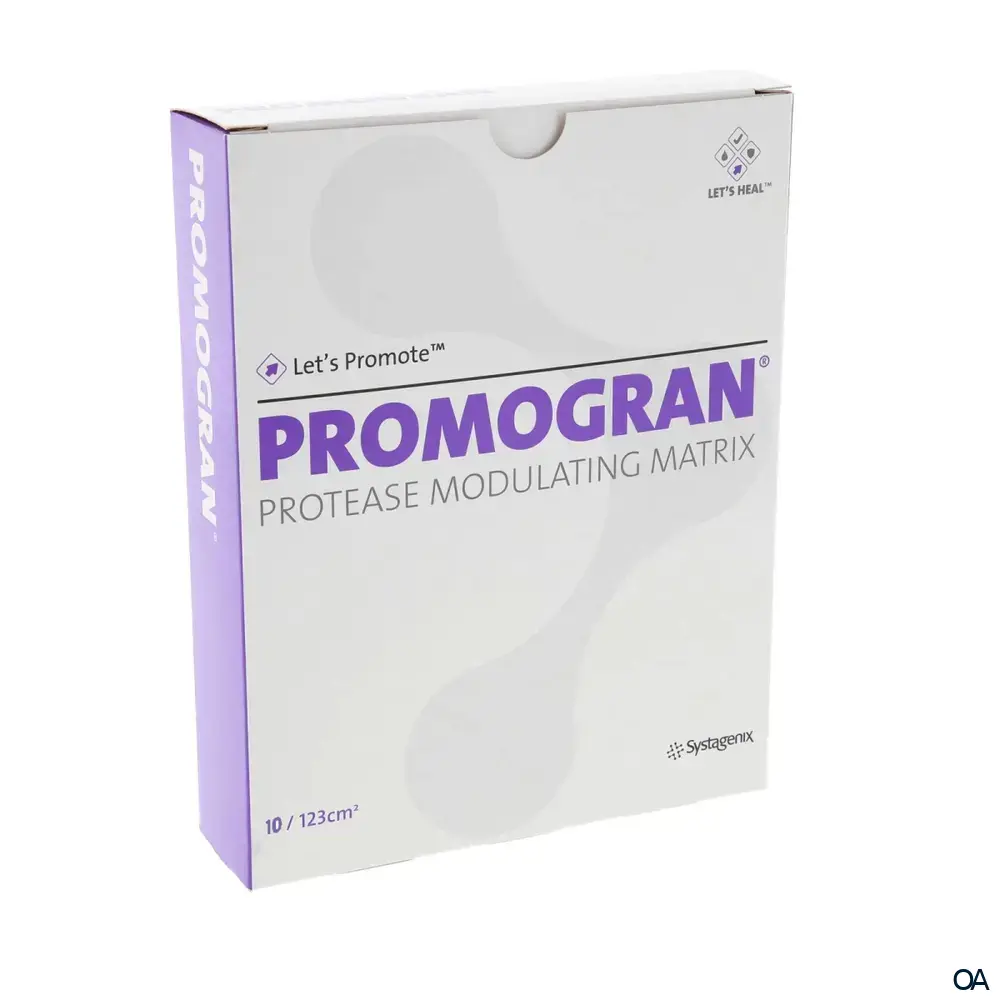 Tromogan 3M™ PROMOGRAN™ Matrix 123 cm² | Protease-modulierend für optimale ...