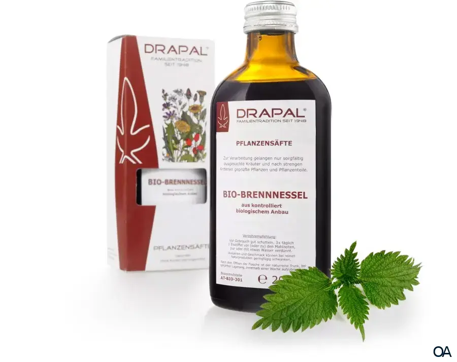 DRAPAL® Bio-Brennnessel Pflanzensaft DRAPAL® Bio-Brennnessel Pflanzensaft
