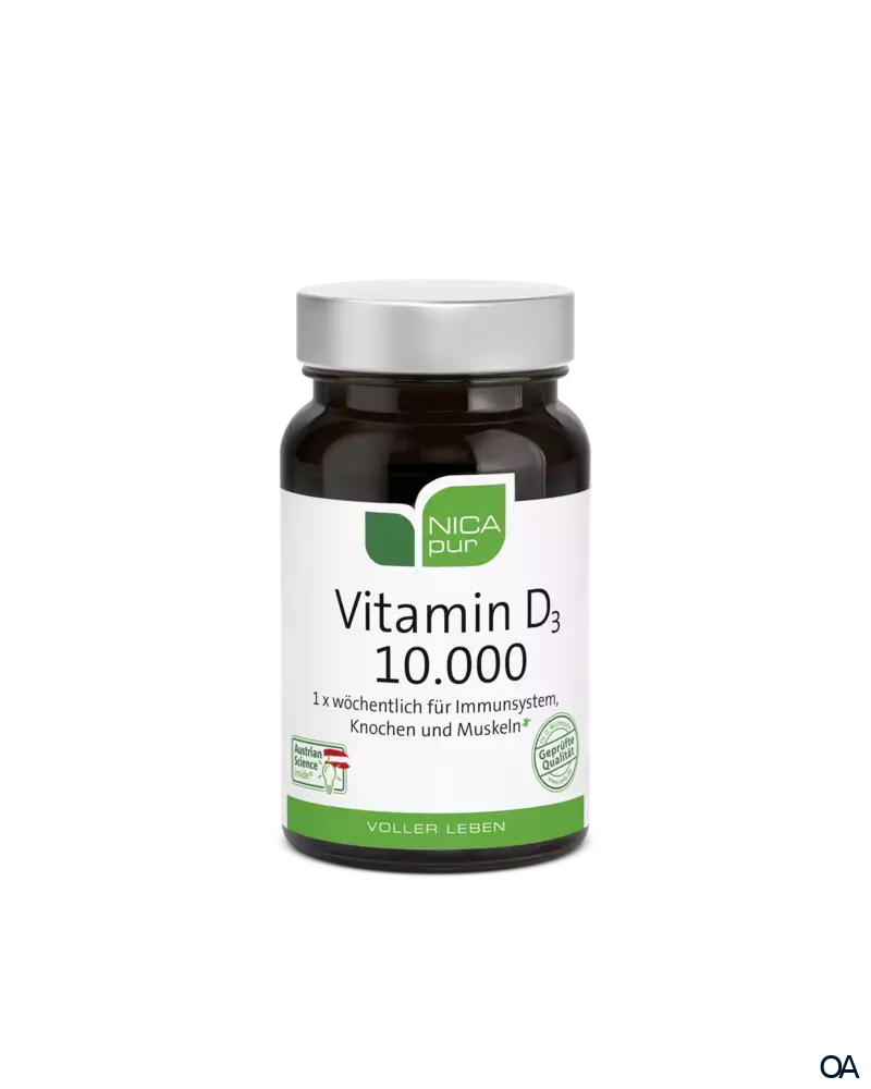 NICApur Vitamin D3 10.000 Kapseln NICApur Vitamin D3 10.000 Kapseln
