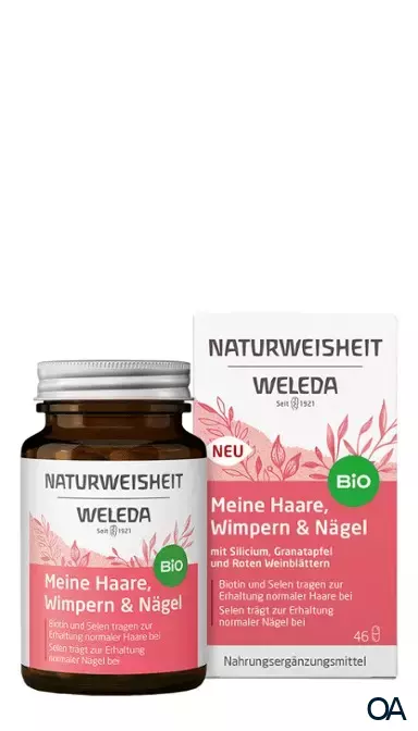 Weleda Naturweisheit Meine Haare, Wimpern & Nägel Kapseln Weleda Naturweisheit Meine Haare, Wimpern & Nägel Kapseln