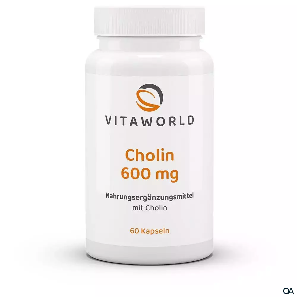 Vitaworld Cholin 600 mg Kapseln Vitaworld Cholin 600 mg Kapseln