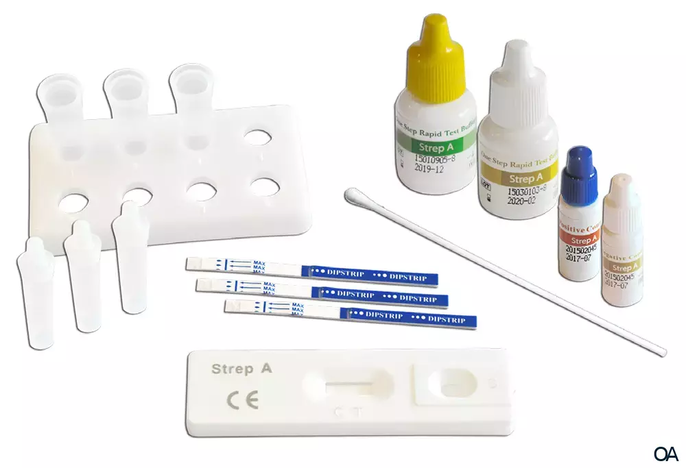 möLab Streptokokken Schnelltest - Strep A Testkit