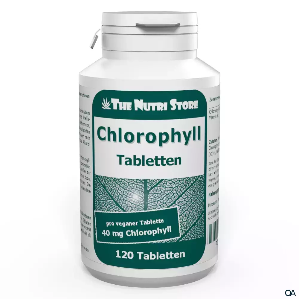 The Nutri Store Chlorophyll Tabletten The Nutri Store Chlorophyll Tabletten