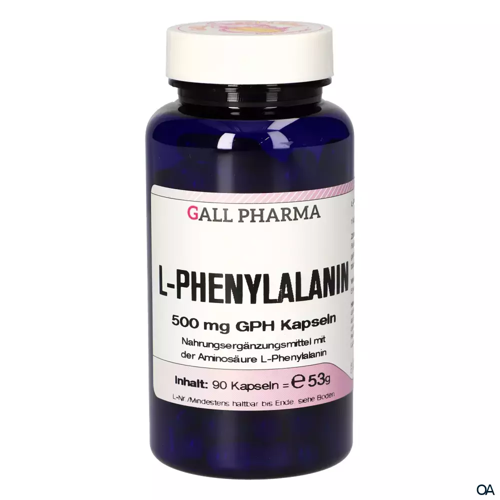 Gall Pharma L-Phenylalanin 500 mg Kapseln