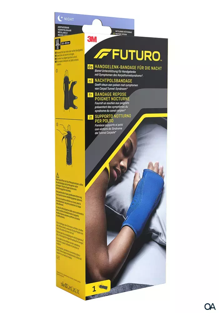 Futuro Night Handgelenk-Schiene für die Nacht, verstellbar