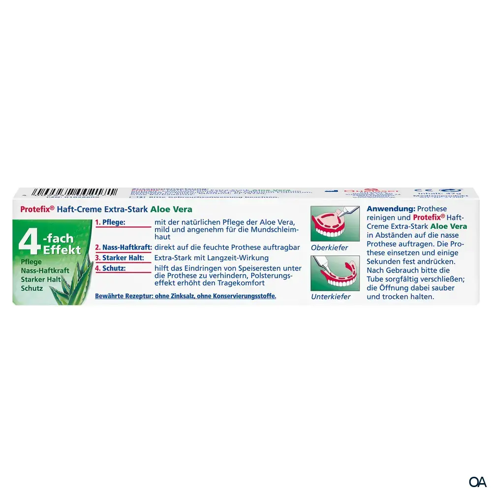 Protefix® Haftcreme Aloe Vera