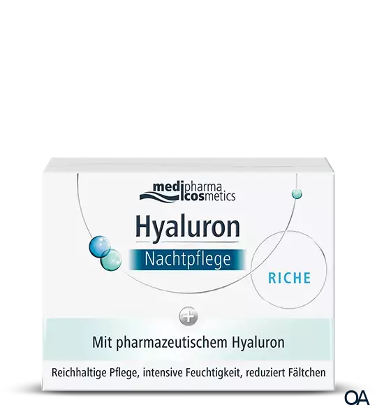 medipharma cosmetics Hyaluron Nachtpflege Riche medipharma cosmetics Hyaluron Nachtpflege Riche