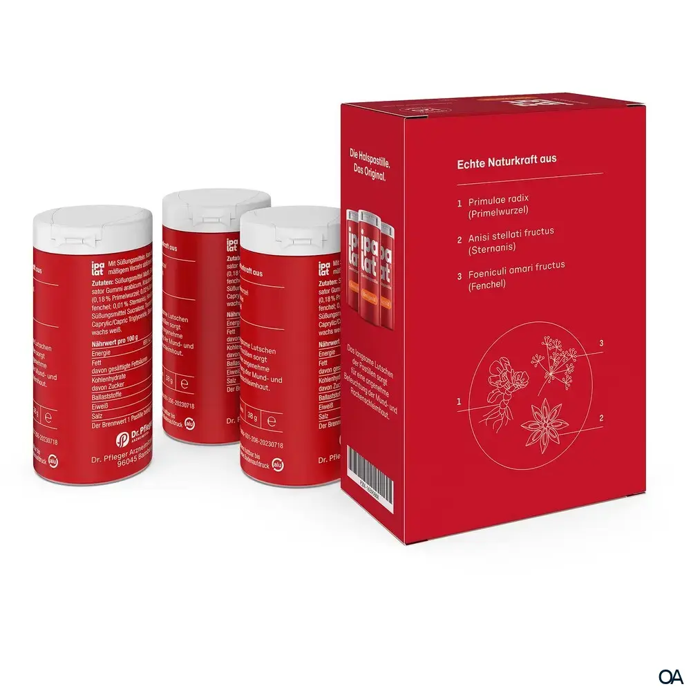 ipalat® Classic Halspastillen