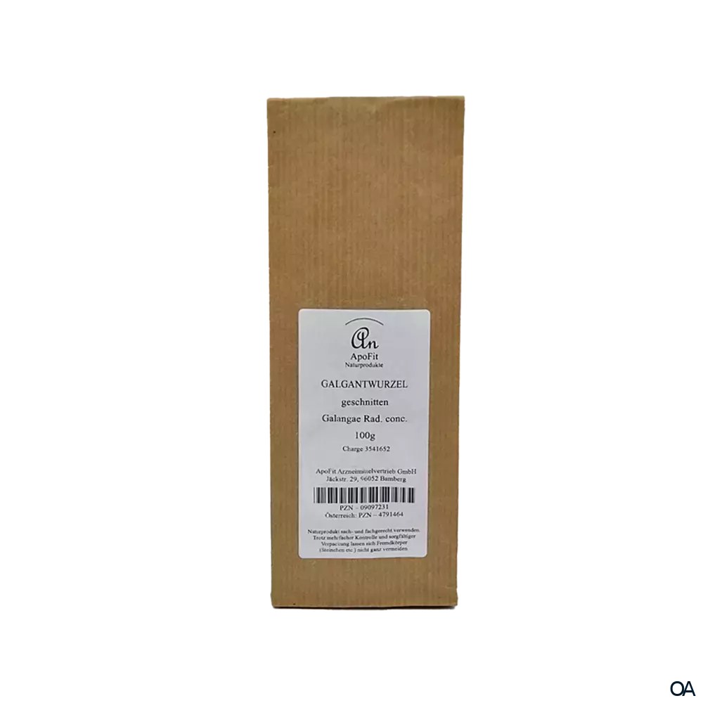 ApoFit Galgantwurzel geschnitten ApoFit Galgantwurzel geschnitten