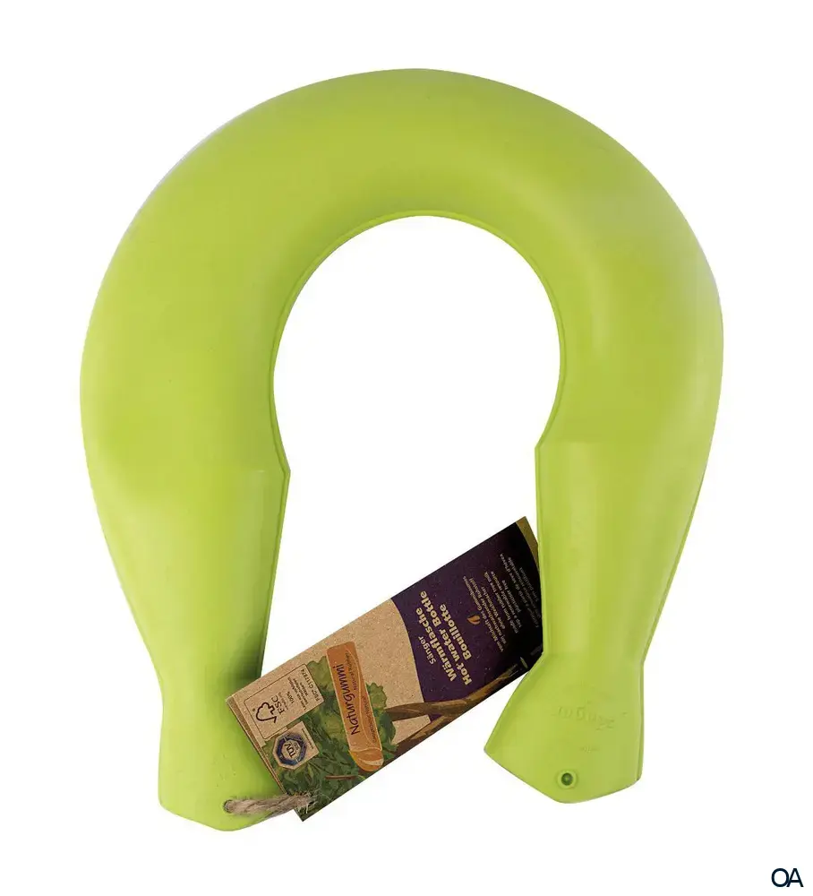 Sänger Wärmflasche Nacken Naturlatex FSC grün - 1,4L