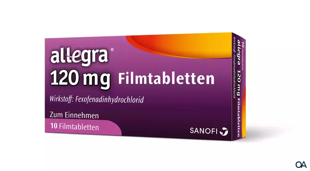 Allegra® 120 mg Filmtabletten Allegra® 120 mg Filmtabletten