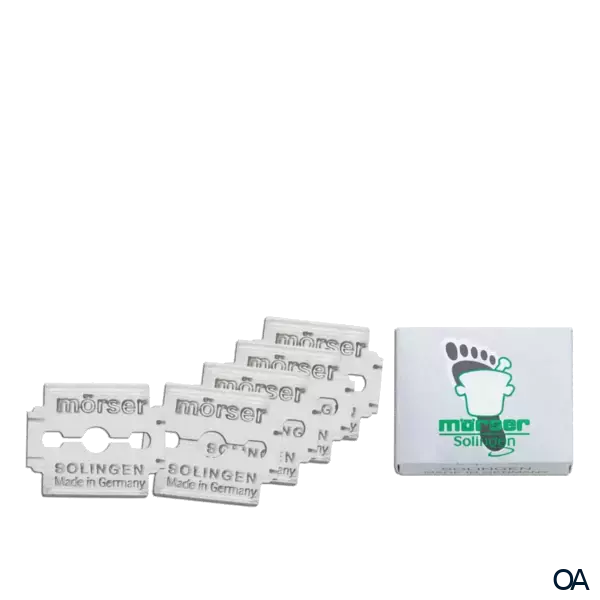 Mörser Solingen Ersatzklingen für Hornhauthobel Mörser Solingen Ersatzklingen für Hornhauthobel