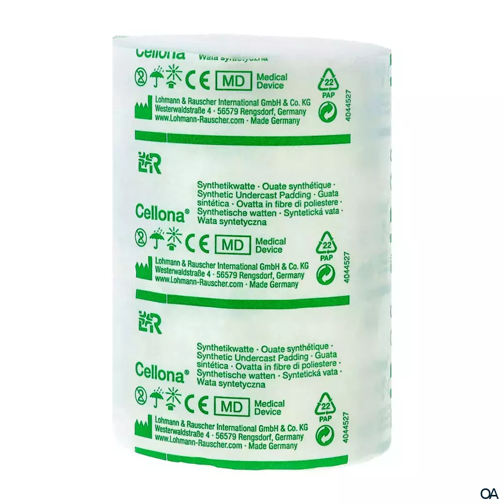 Cellona® Synthetikwatte unsteril, 10 cm x 3 m Cellona® Synthetikwatte unsteril, 10 cm x 3 m