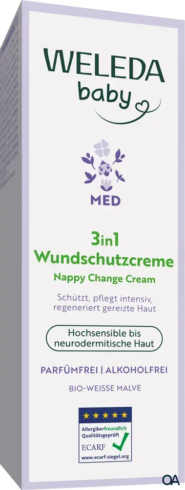Weleda Baby MED 3 in 1 Wundschutzcreme Weisse Malve