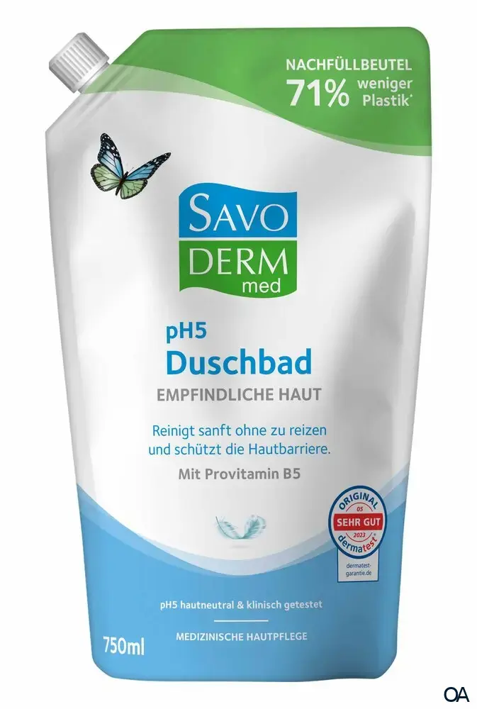 Savoderm med pH5 Duschbad Nachfüllbeutel Savoderm med pH5 Duschbad Nachfüllbeutel