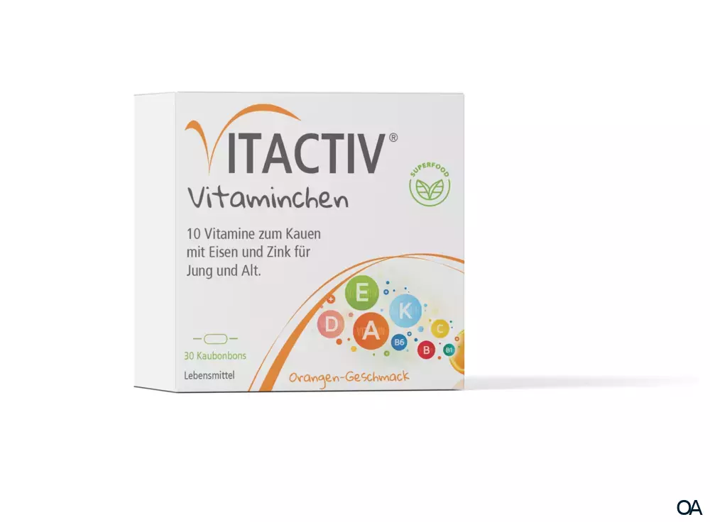 Vitactiv® Vitaminchen Kaubonbons Orange Vitactiv® Vitaminchen Kaubonbons Orange