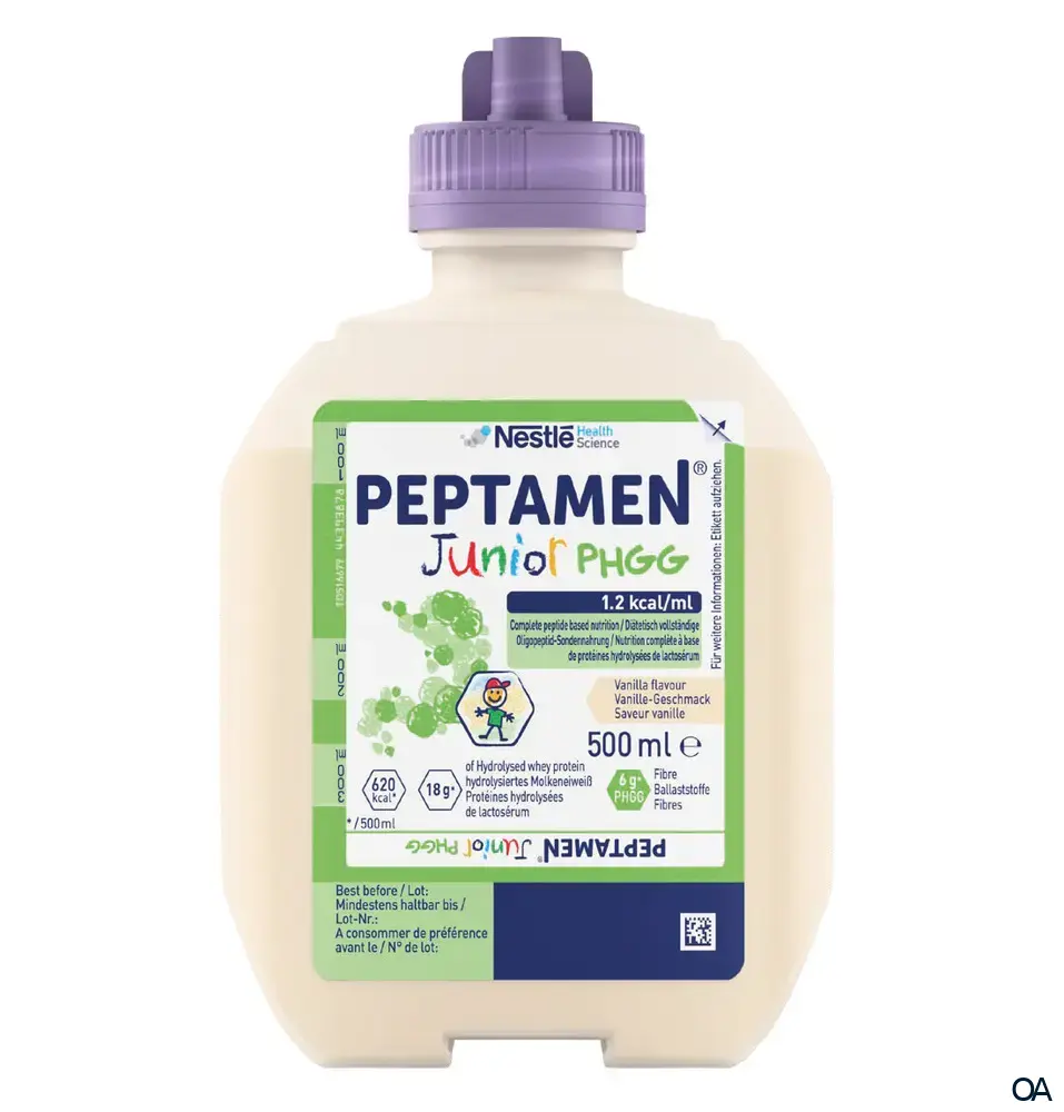 Peptamen® Junior PHGG Vanille Sondennahrung 500 ml