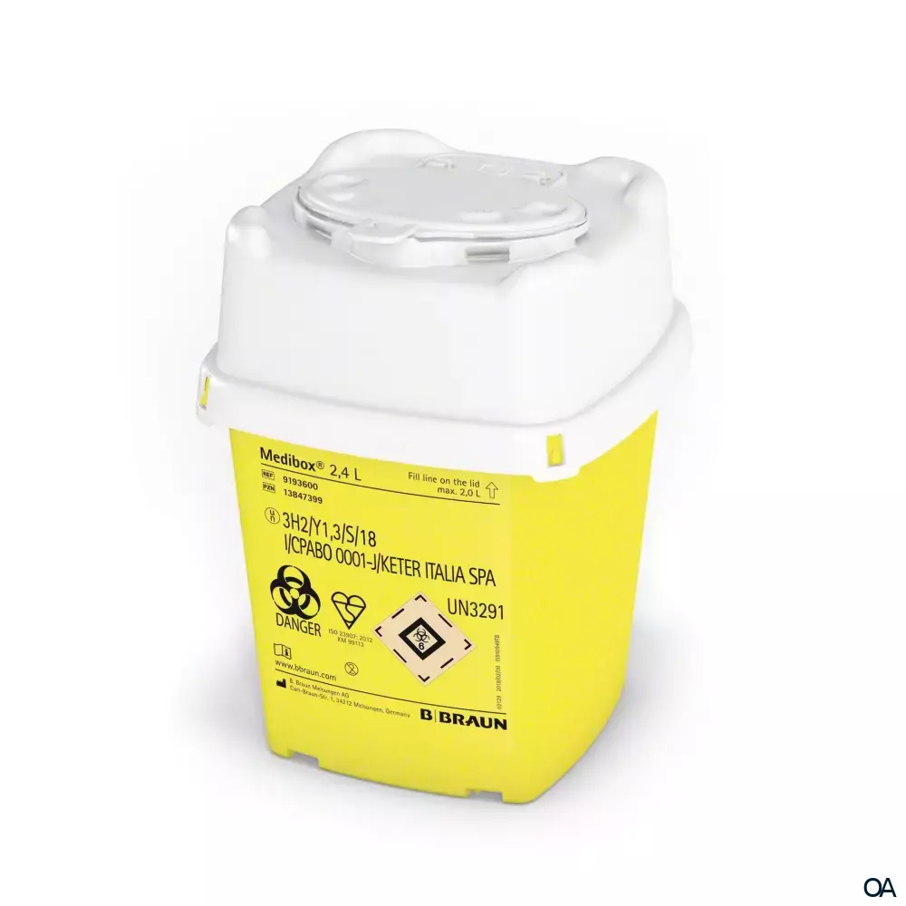 Medibox® Entsorgungsbehälter 2,4 L Medibox® Entsorgungsbehälter 2,4 L