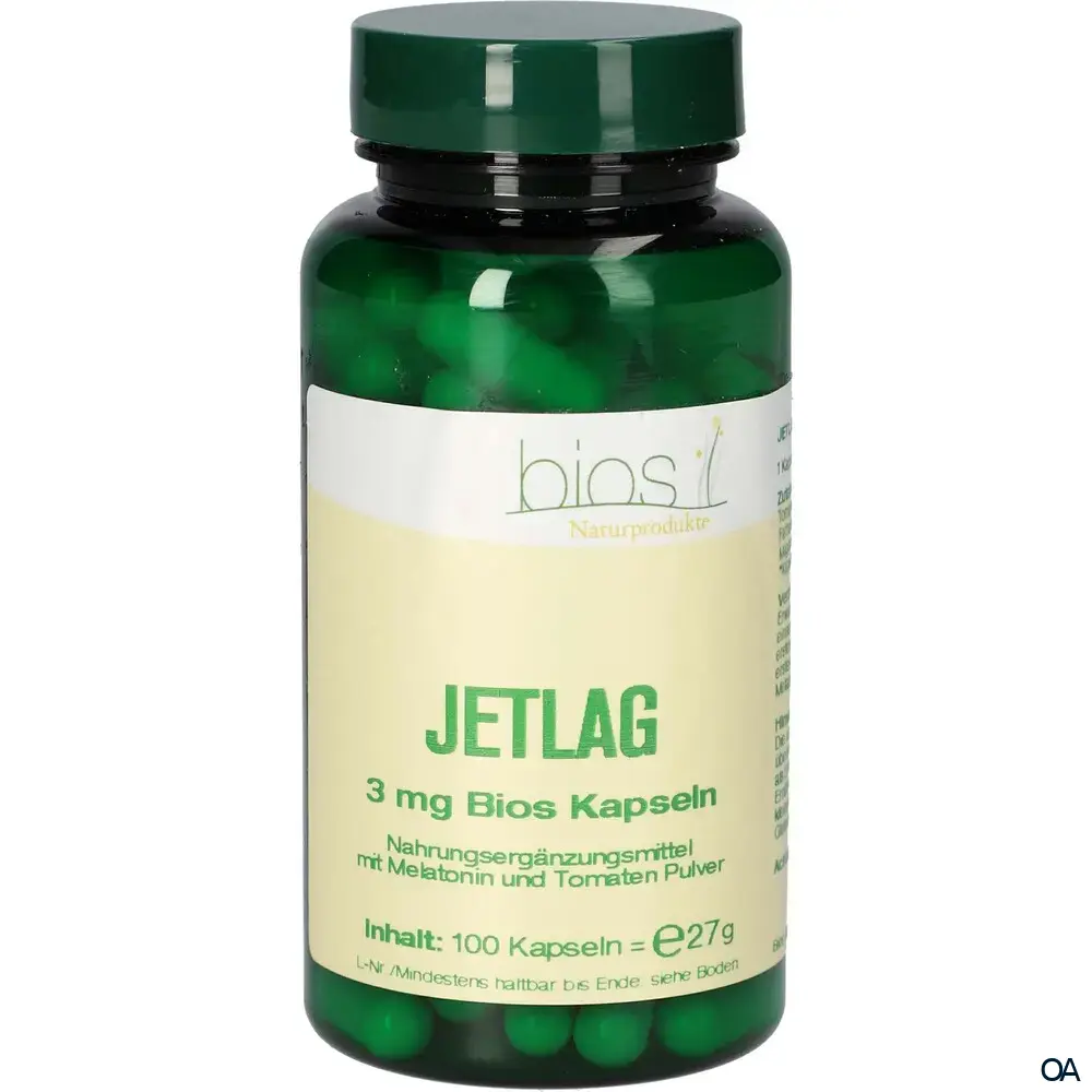 Bios Jetlag 3,0 mg Kapseln
