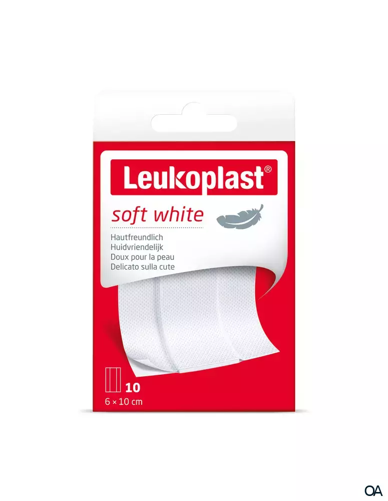 Leukoplast® Soft white Pflaster 6 x 10cm