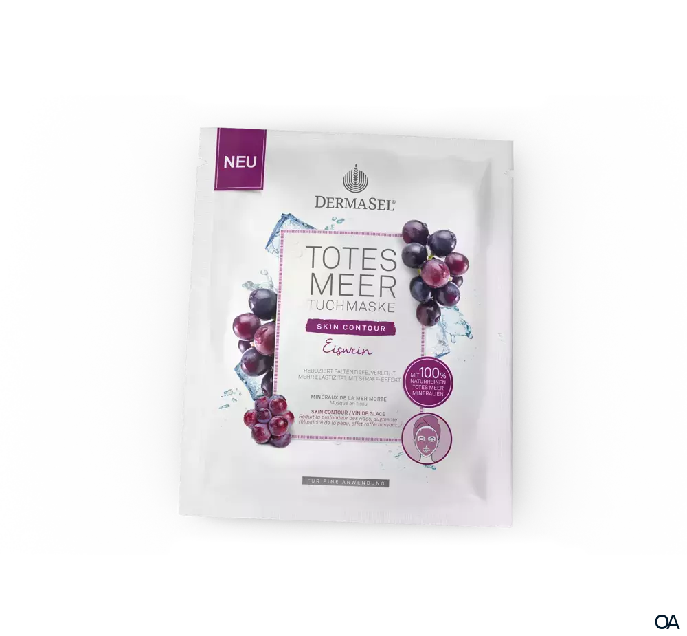DermaSel® Totes Meer Tuchmaske Eiswein DermaSel® Totes Meer Tuchmaske Eiswein