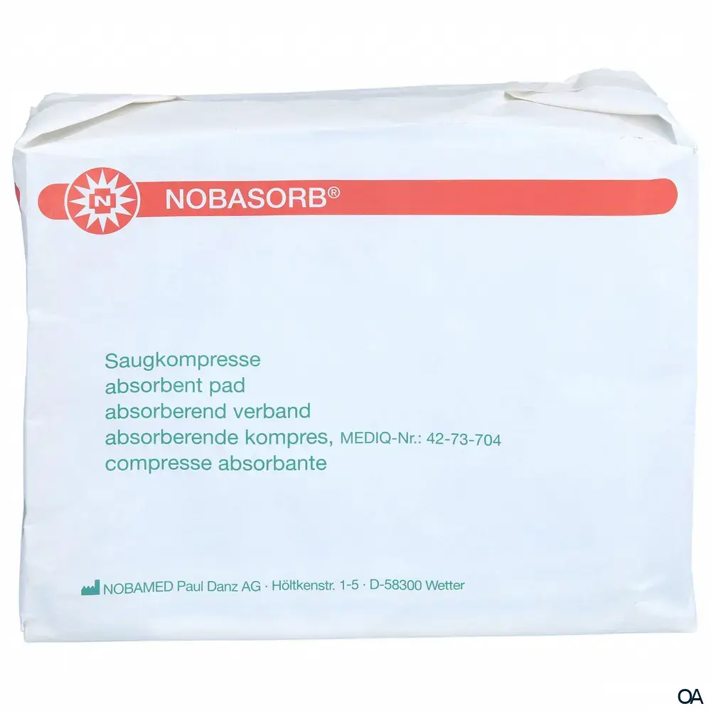NOBASORB® Saugkompressen unsteril, 10 x 20 cm