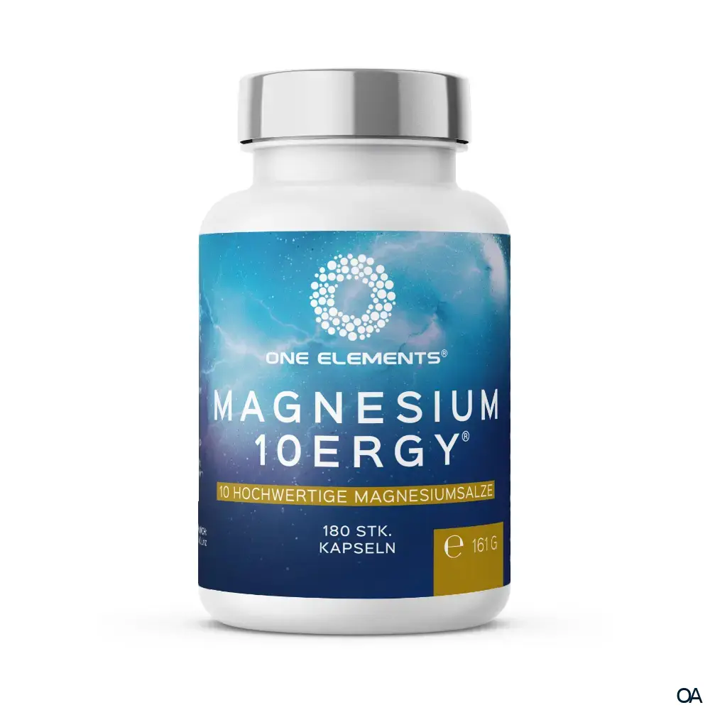 One Elements Magnesium 10ergy® Kapseln One Elements Magnesium 10ergy® Kapseln