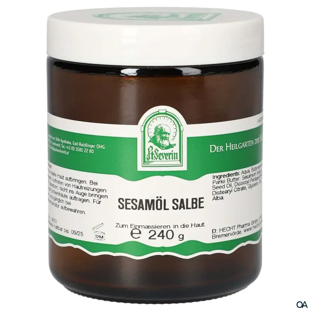 Pater Severin Sesamöl Salbe Pater Severin Sesamöl Salbe