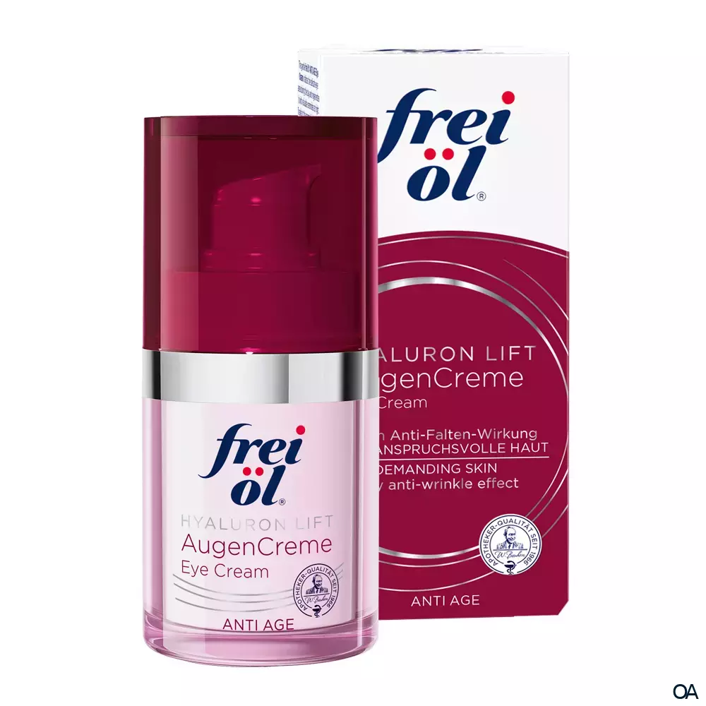 frei öl® ANTI AGE HYALURON LIFT AugenCreme frei öl® ANTI AGE HYALURON LIFT AugenCreme