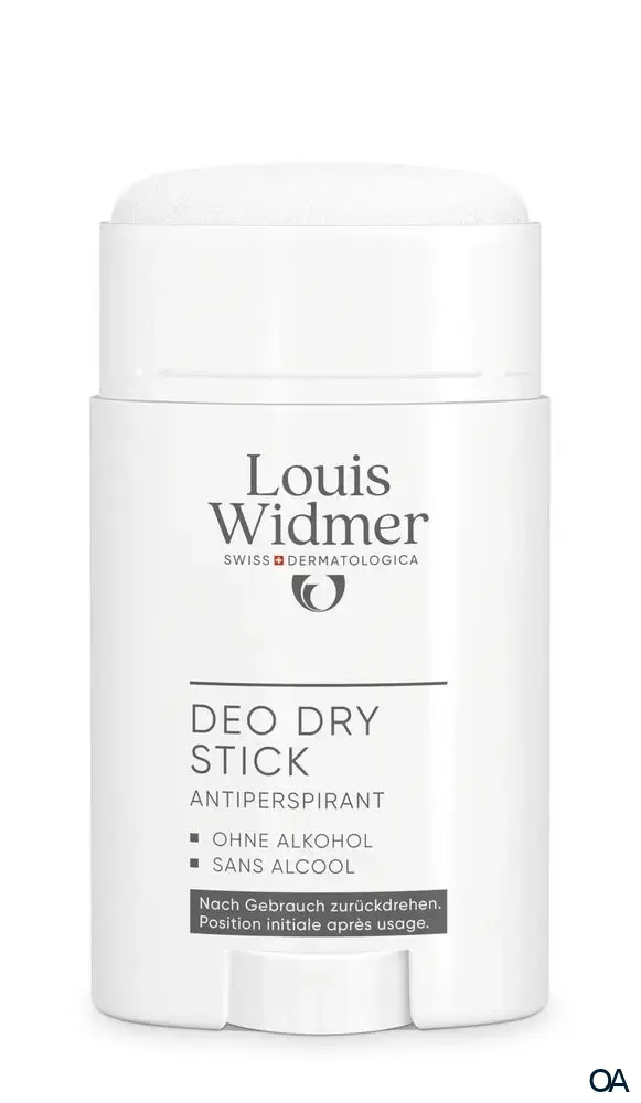 Louis Widmer Deo Dry Stick Antiperspirant - leicht parfumiert