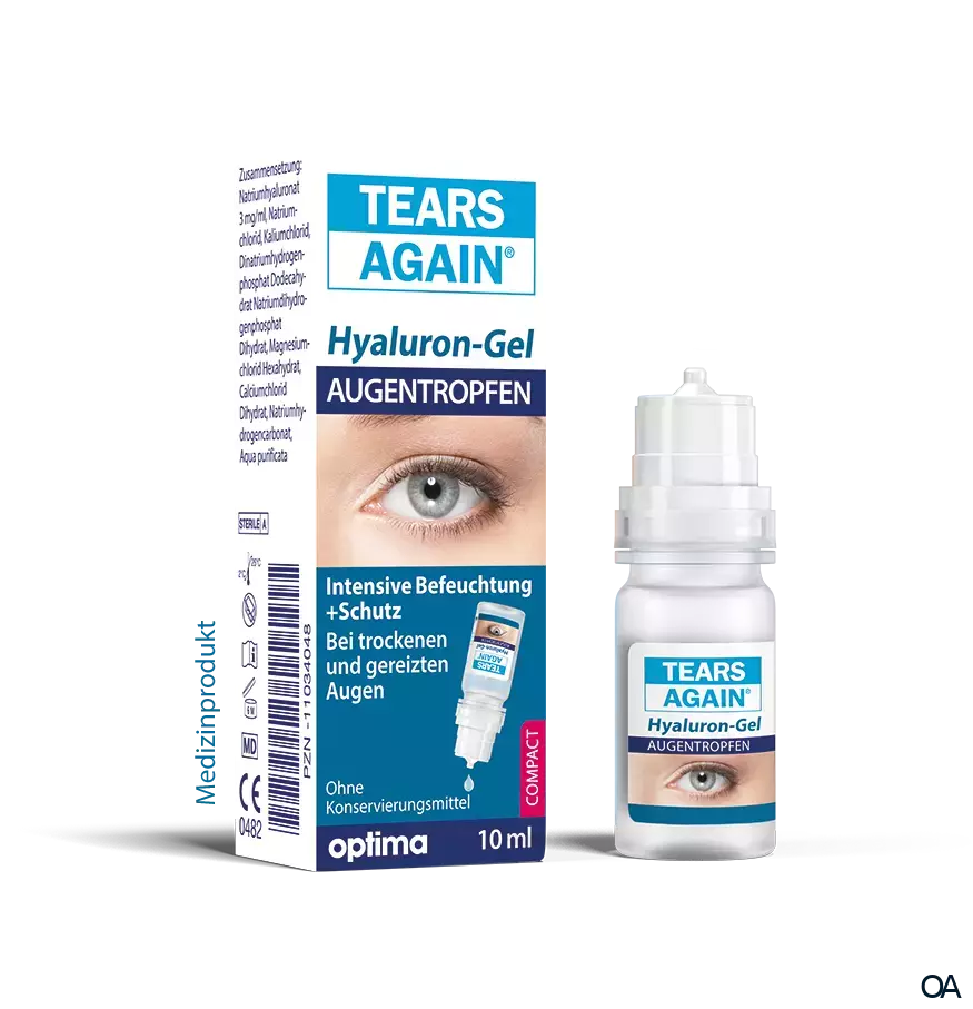 Tears Again® Hyaluron Augentropfen 0,3% Gel Tears Again® Hyaluron Augentropfen 0,3% Gel
