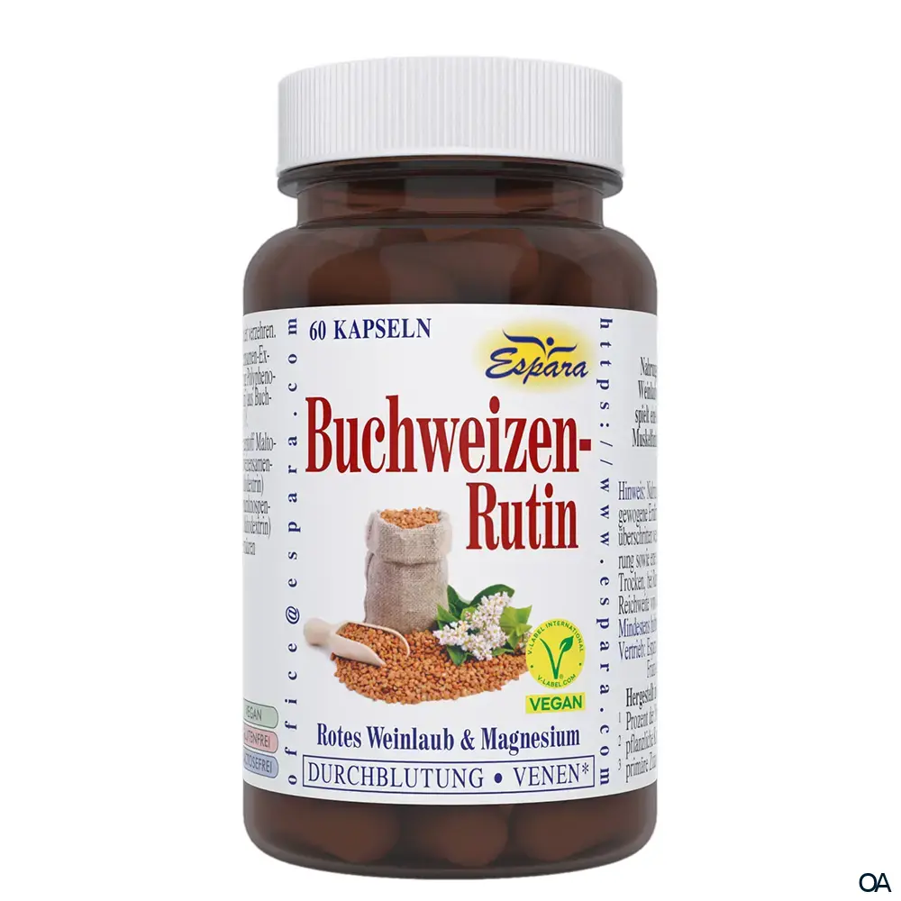 Espara Buchweizen-Rutin Kapseln Espara Buchweizen-Rutin Kapseln