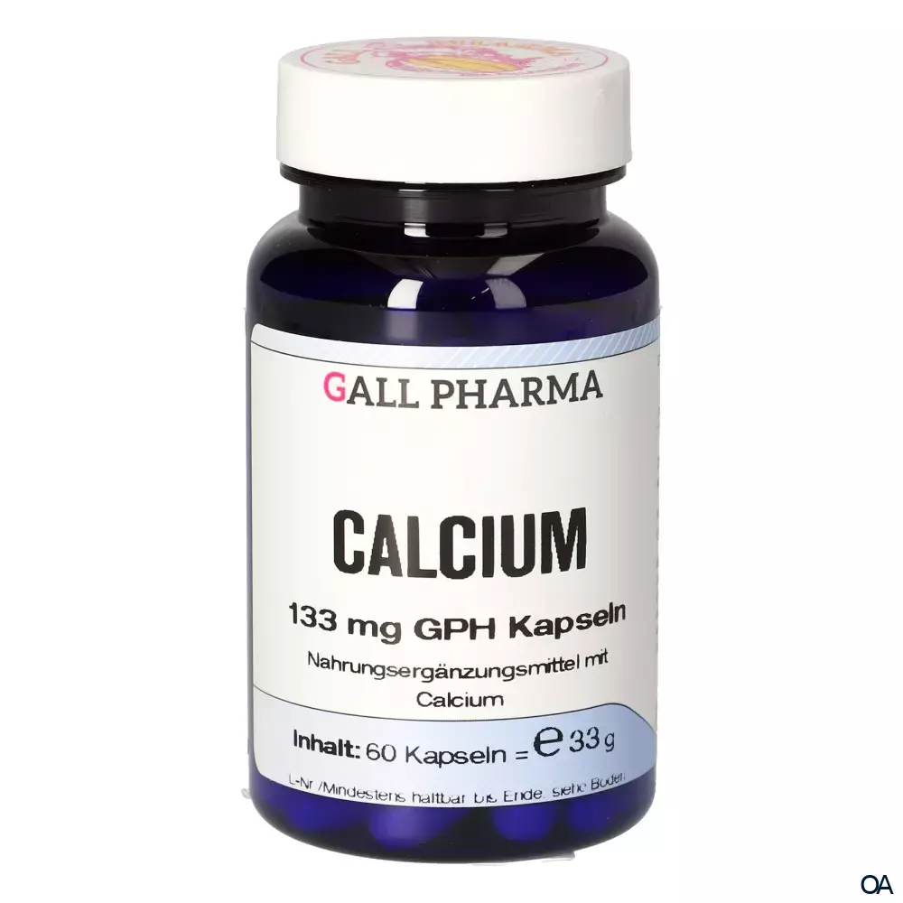 Gall Pharma Calcium 133 mg Kapseln Gall Pharma Calcium 133 mg Kapseln