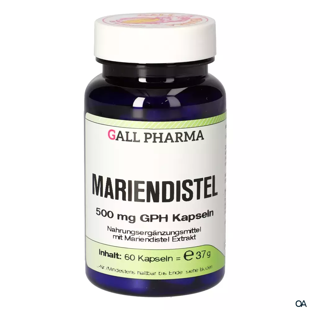 Gall Pharma Mariendistel 500 mg Kapseln Gall Pharma Mariendistel 500 mg Kapseln