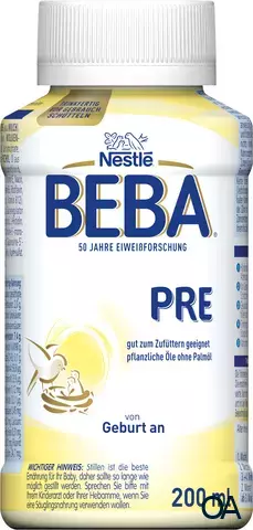 NESTLÉ BEBA Pre, trinkfertig NESTLÉ BEBA Pre, trinkfertig