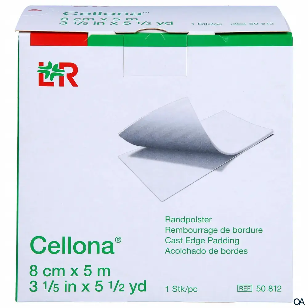 Cellona® Randpolster Rolle, 8 cm x 5 m, 2 mm stark