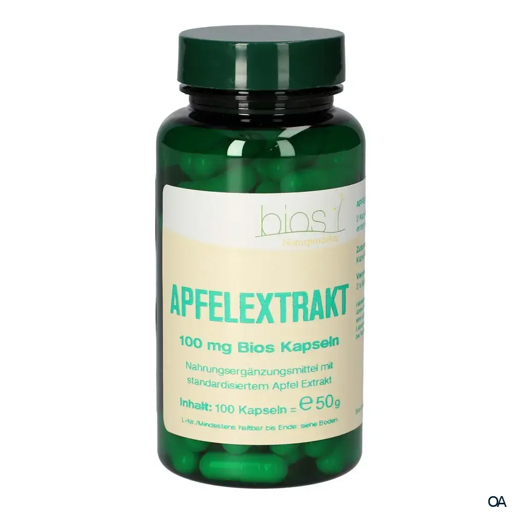 Bios Apfelextrakt 100 mg Kapseln