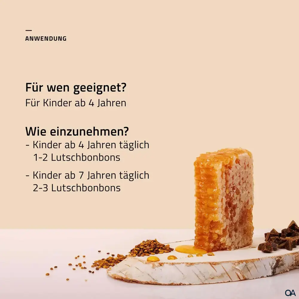 beecraft® Kids Propolis Hals- und Hustenbonbons