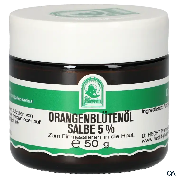 Pater Severin Orangenblütenöl Salbe 5% Pater Severin Orangenblütenöl Salbe 5%