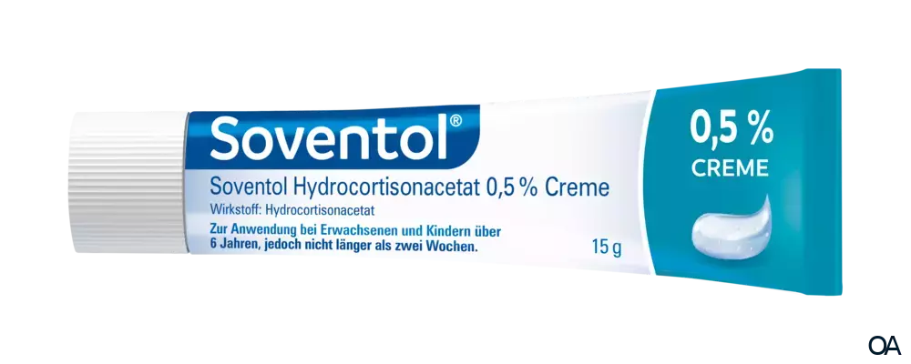 Soventol Hydrocortisonacetat 0,5 % Creme Soventol Hydrocortisonacetat 0,5 % Creme