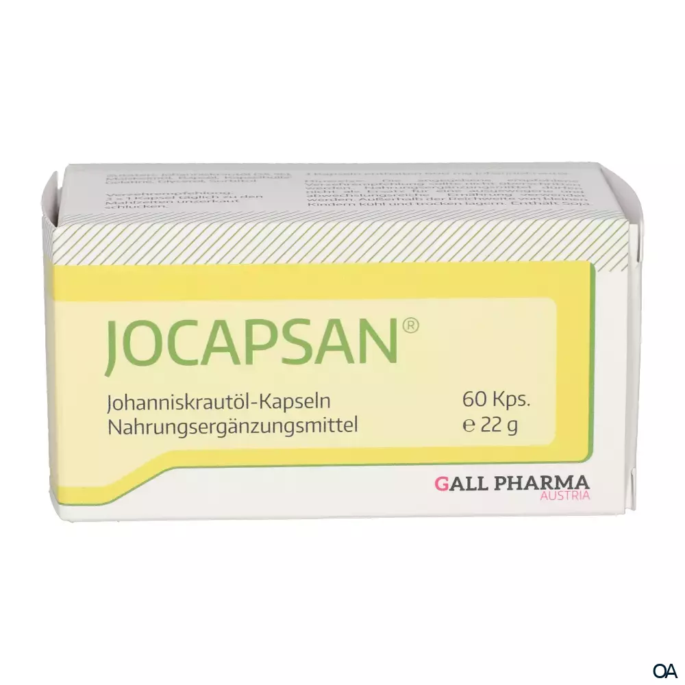 Gall Pharma Jocapsan® Johanniskrautöl Kapseln Gall Pharma Jocapsan® Johanniskrautöl Kapseln