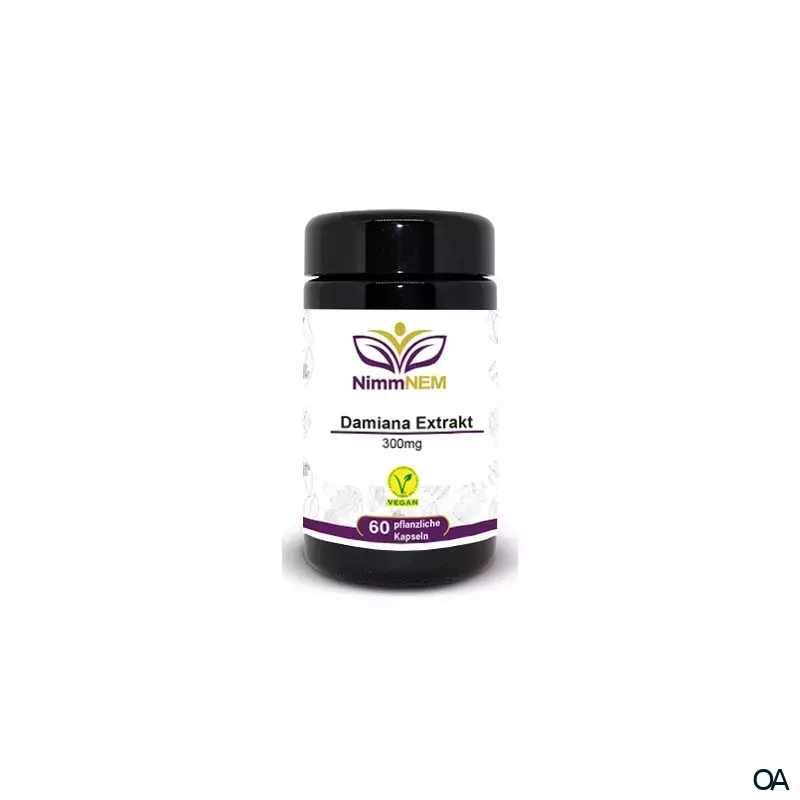 NimmNEM Damiana Extrakt 300 mg Kapseln NimmNEM Damiana Extrakt 300 mg Kapseln