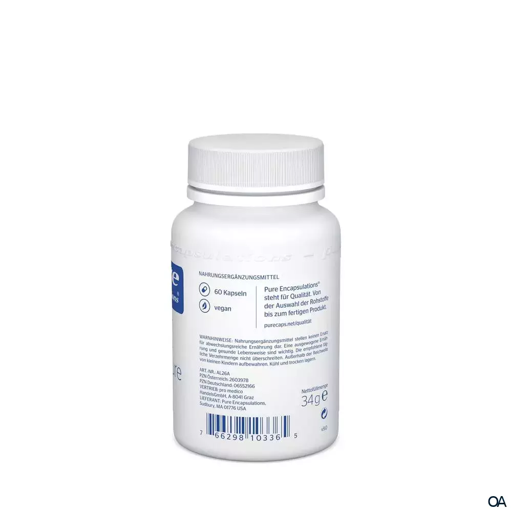 pure encapsulations® Alpha Liponsäure pure encapsulations® Alpha Liponsäure