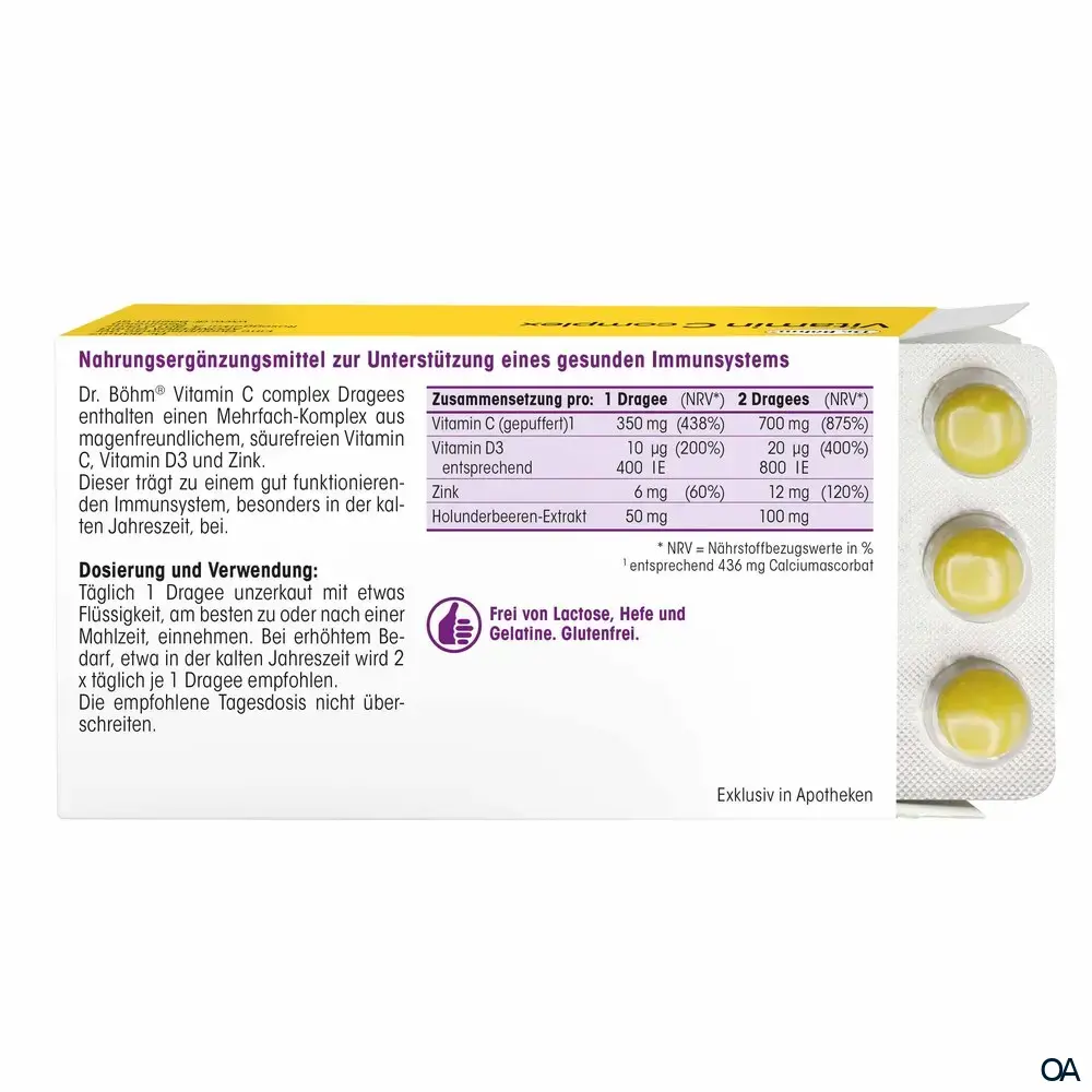 Dr. Böhm® Vitamin C complex Dragees