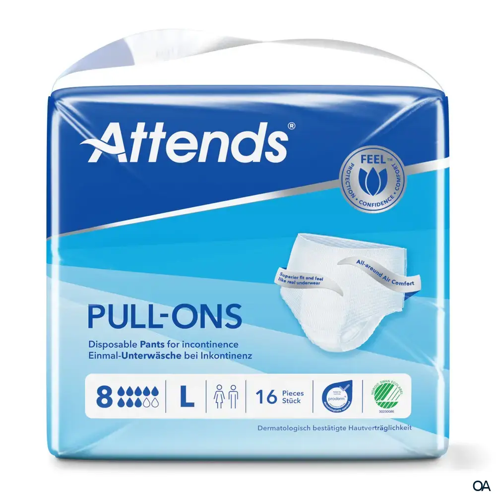 Attends Pull-Ons 8 Large - Einmal-Unterwäsche bei Inkontinenz