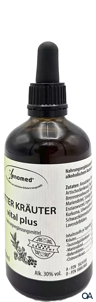 Xenomed® Bitter Kräuter vital plus Tropfen Xenomed® Bitter Kräuter vital plus Tropfen