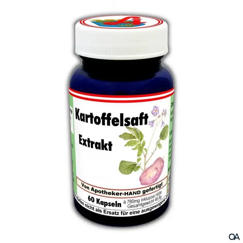 Kartoffelsaft Extrakt Kapseln
