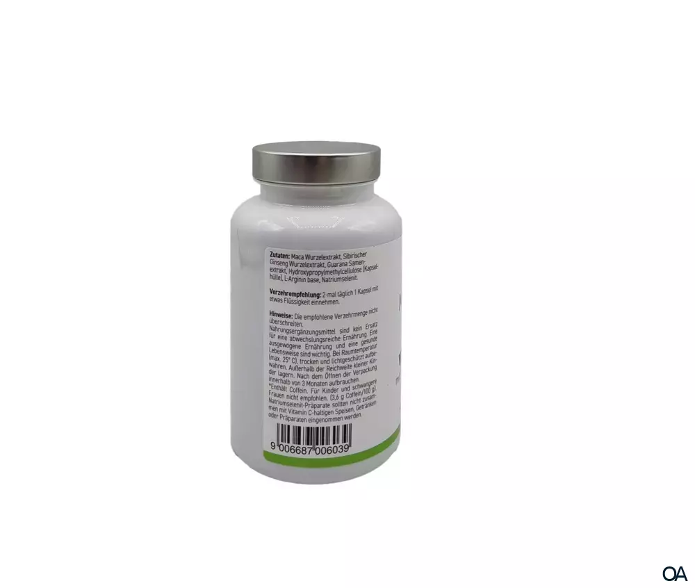 Melasan Maca Vitalkapseln Melasan Maca Vitalkapseln